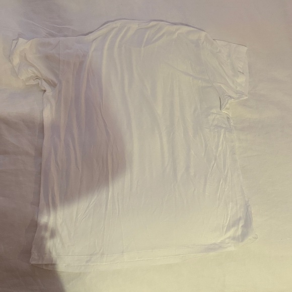 SOLD OUT JOAH BROWN WHITE BOYFRIEND T-Shirt TEE S/M - Picture 5 of 5